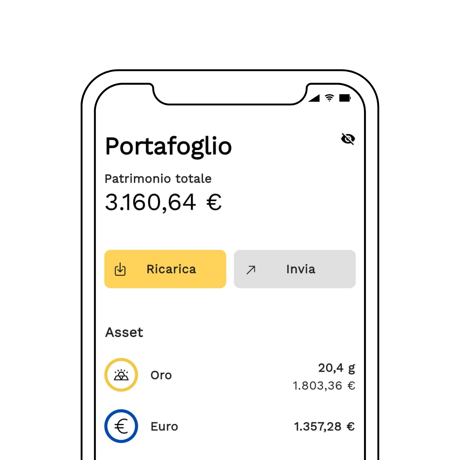 Investire in oro fisico puro e custodito dal tuo smartphone 1