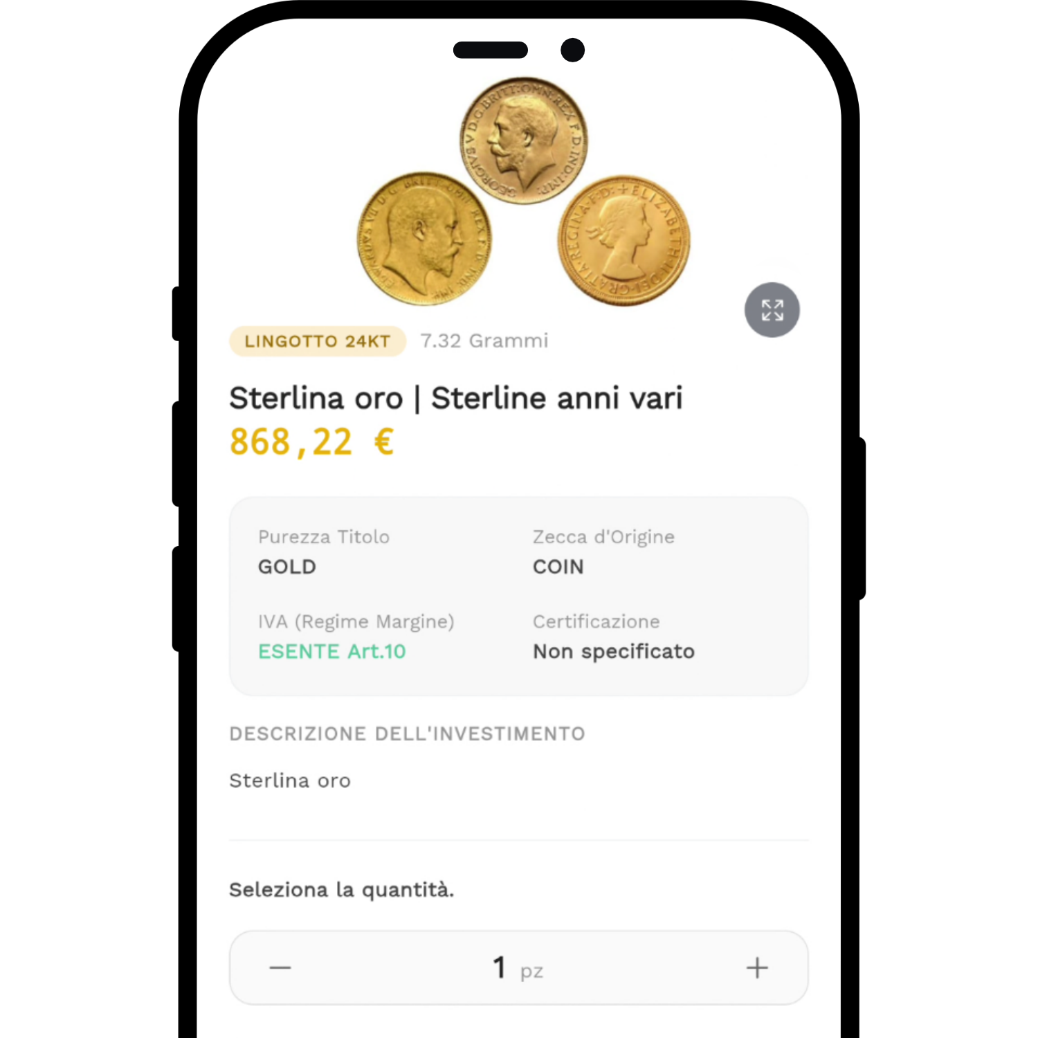 Lingotti e monete d'oro da investimento online 2
